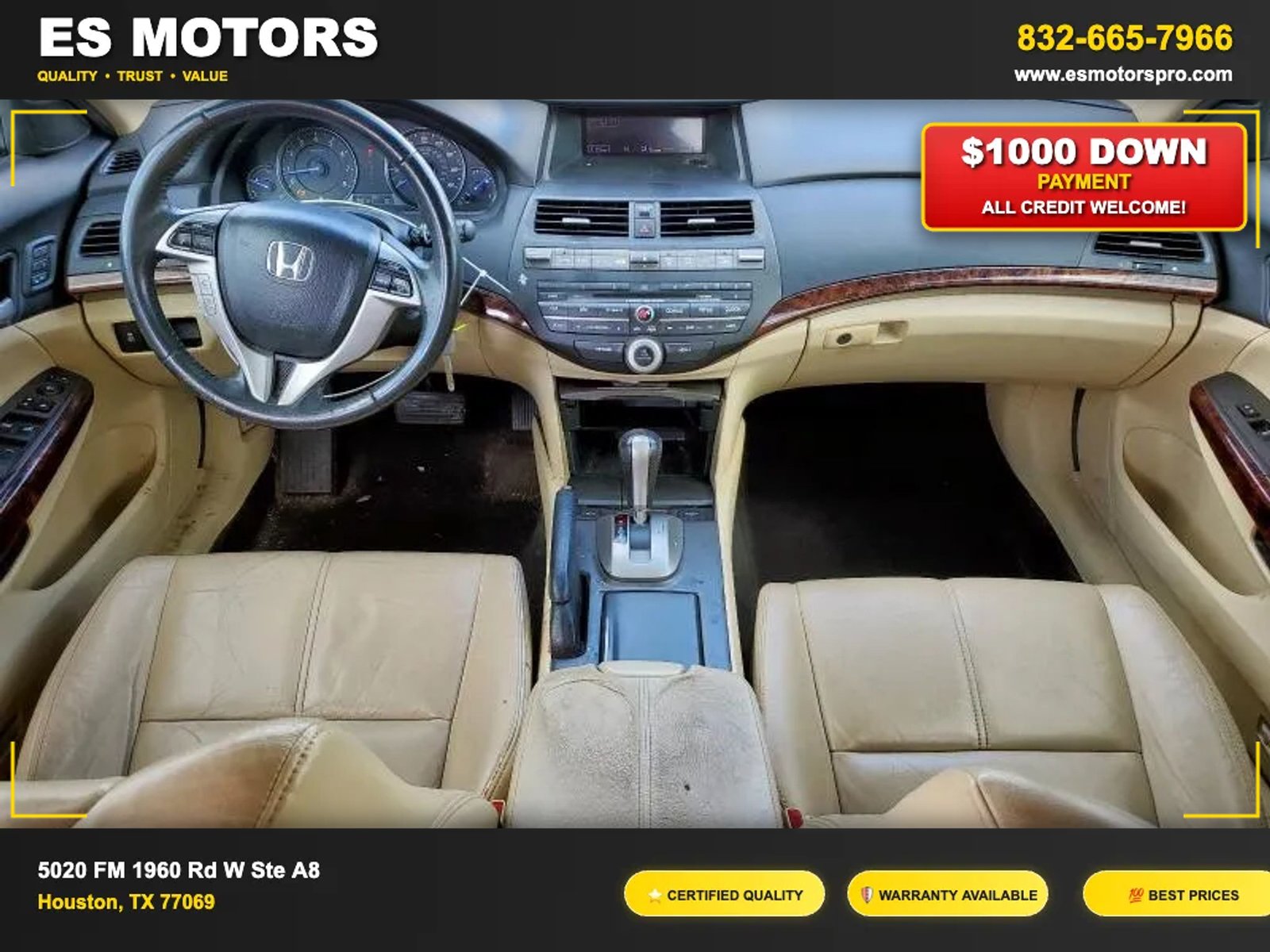 2012 Honda Crosstour EX-L Sport Utility 4D full