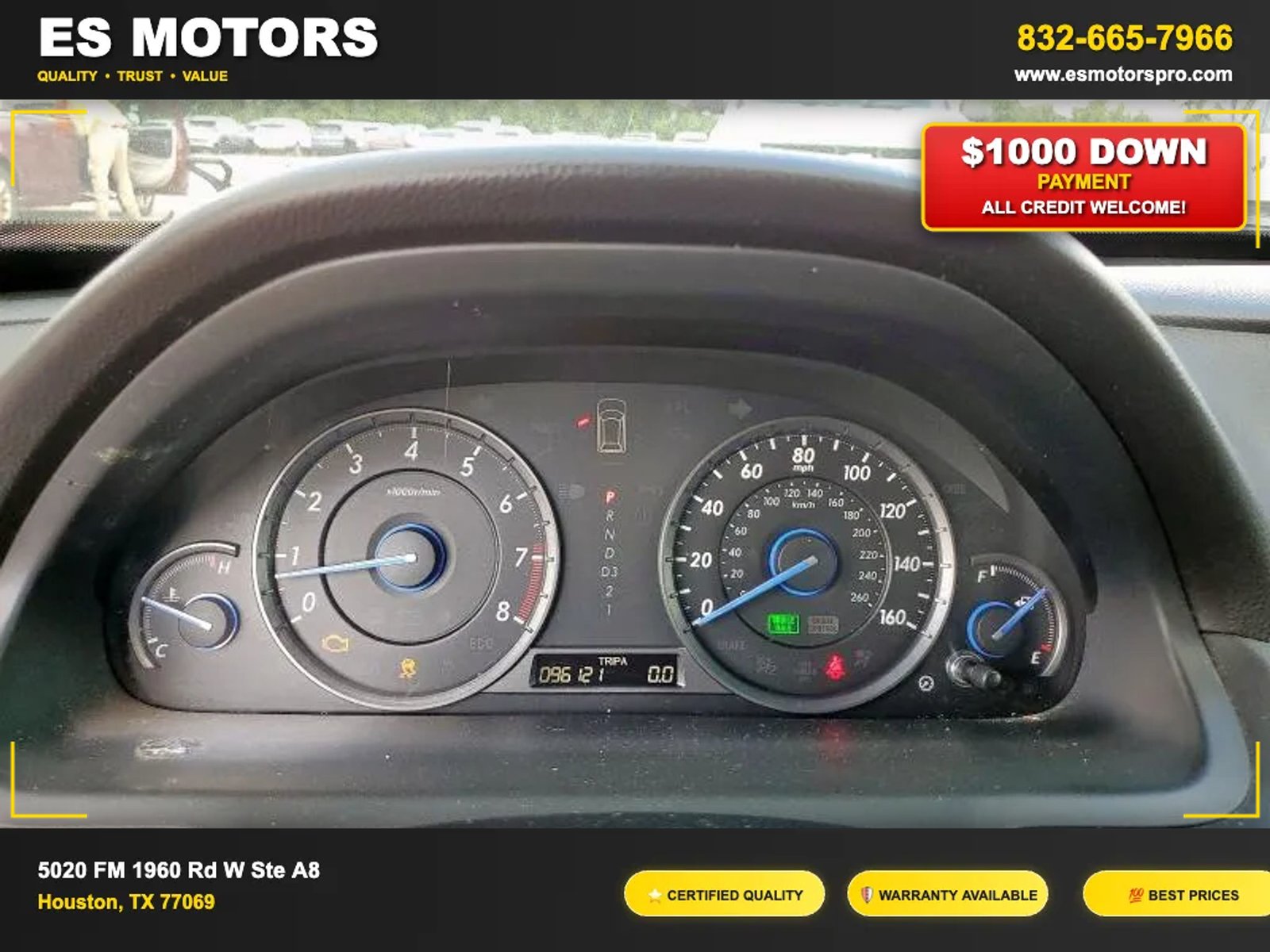 2012 Honda Crosstour EX-L Sport Utility 4D full