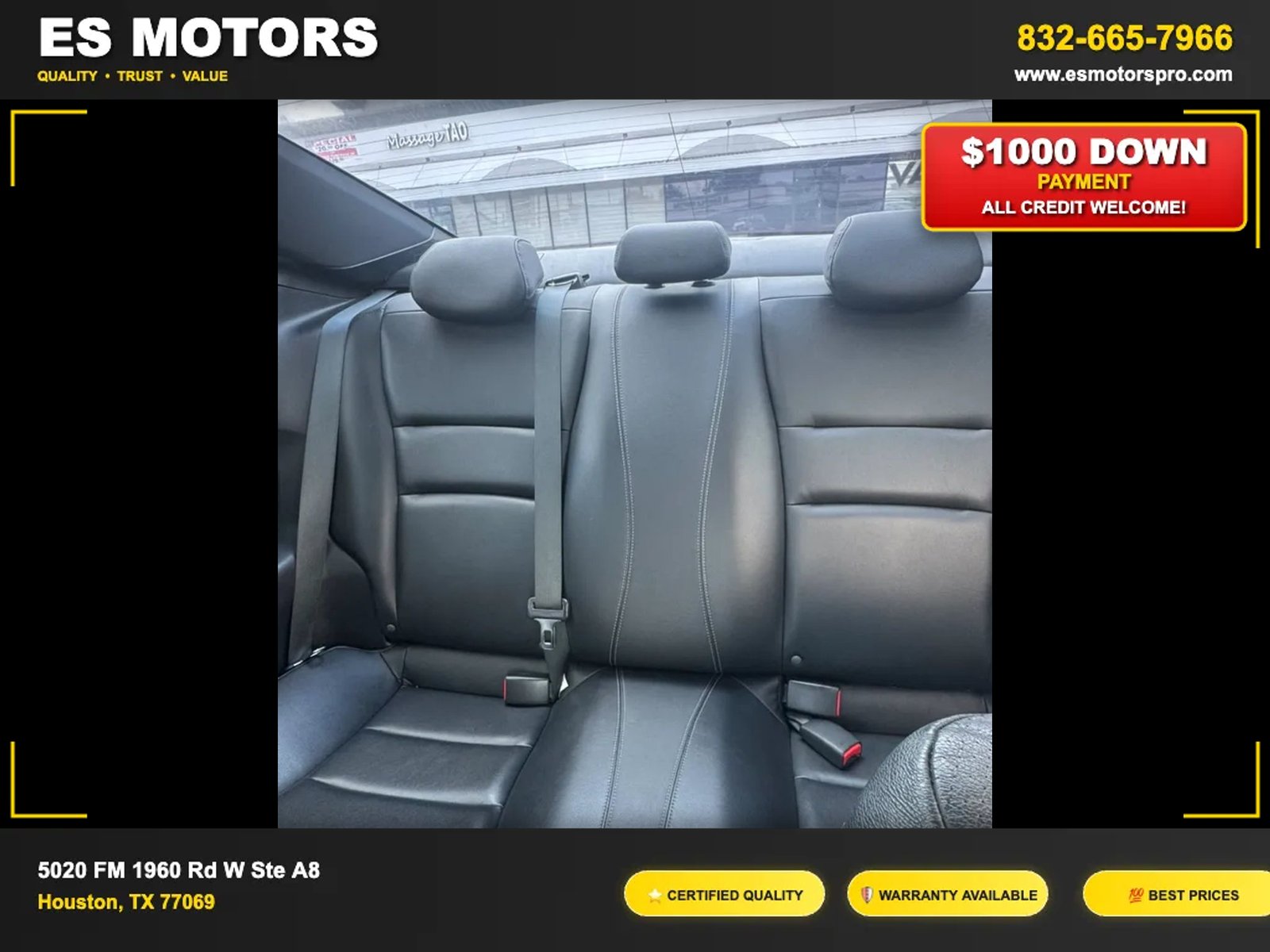 2016 Honda Accord EX-L Coupe 2D full