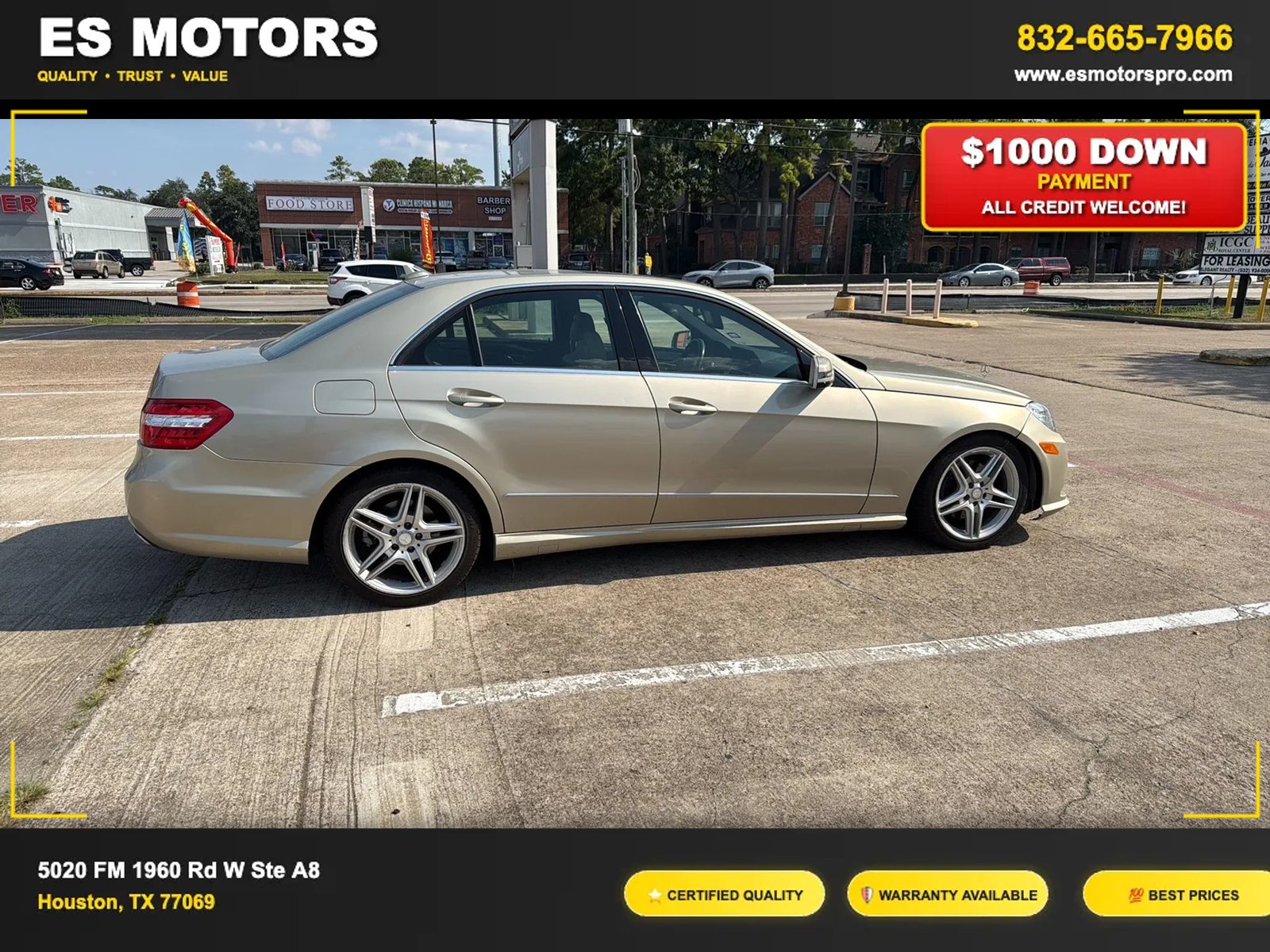 2011 Mercedes-Benz E-Class E 350 Sedan 4D