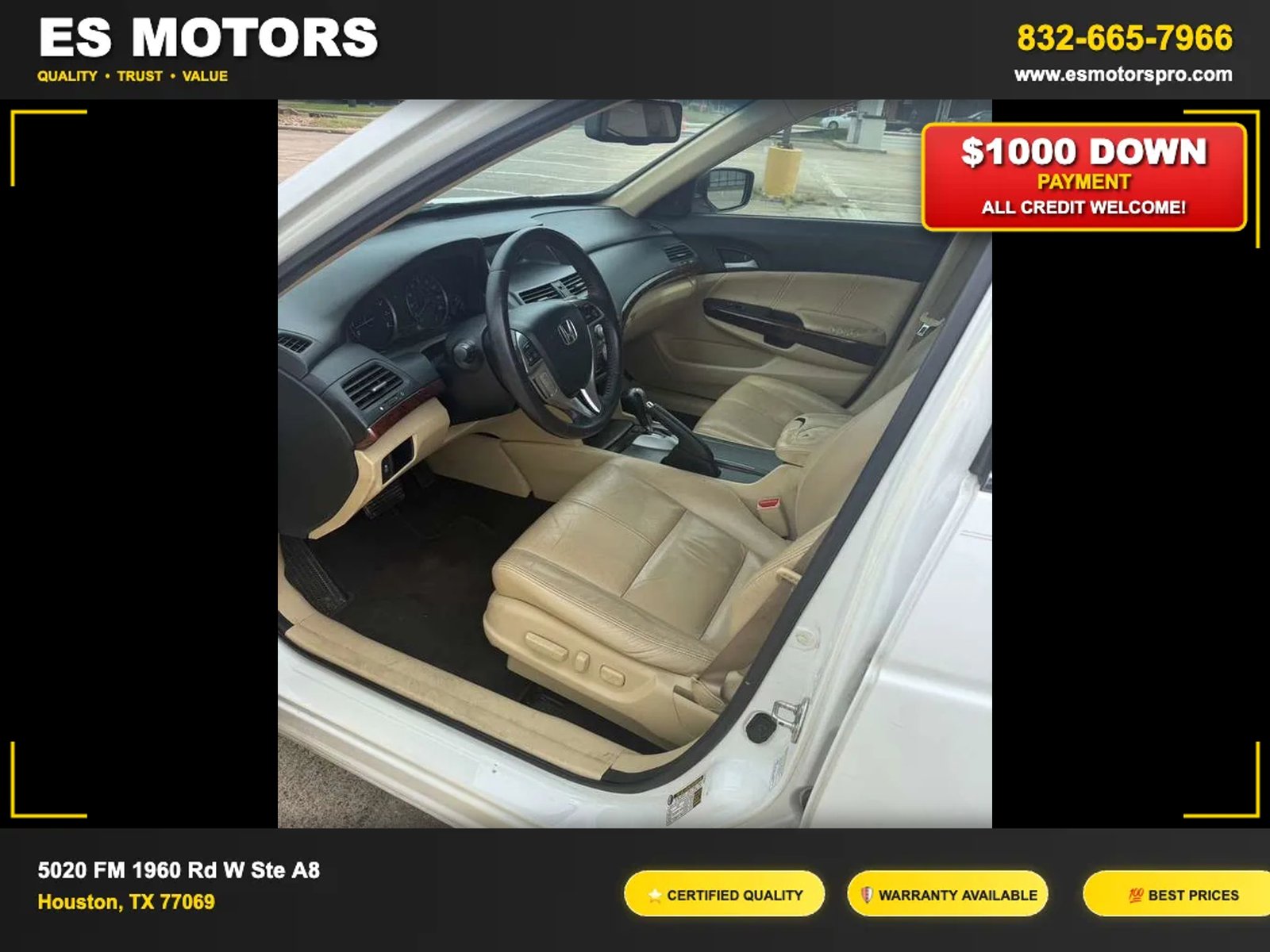 2012 Honda Crosstour EX-L Sport Utility 4D full