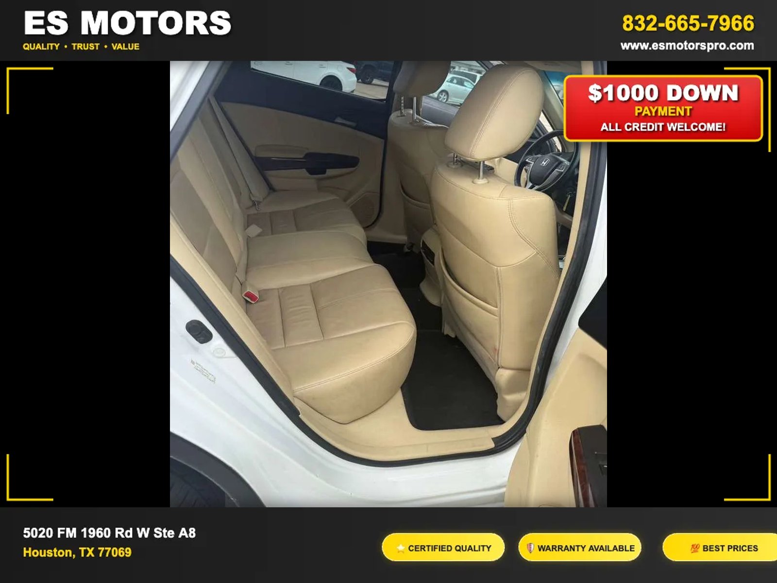 2012 Honda Crosstour EX-L Sport Utility 4D full