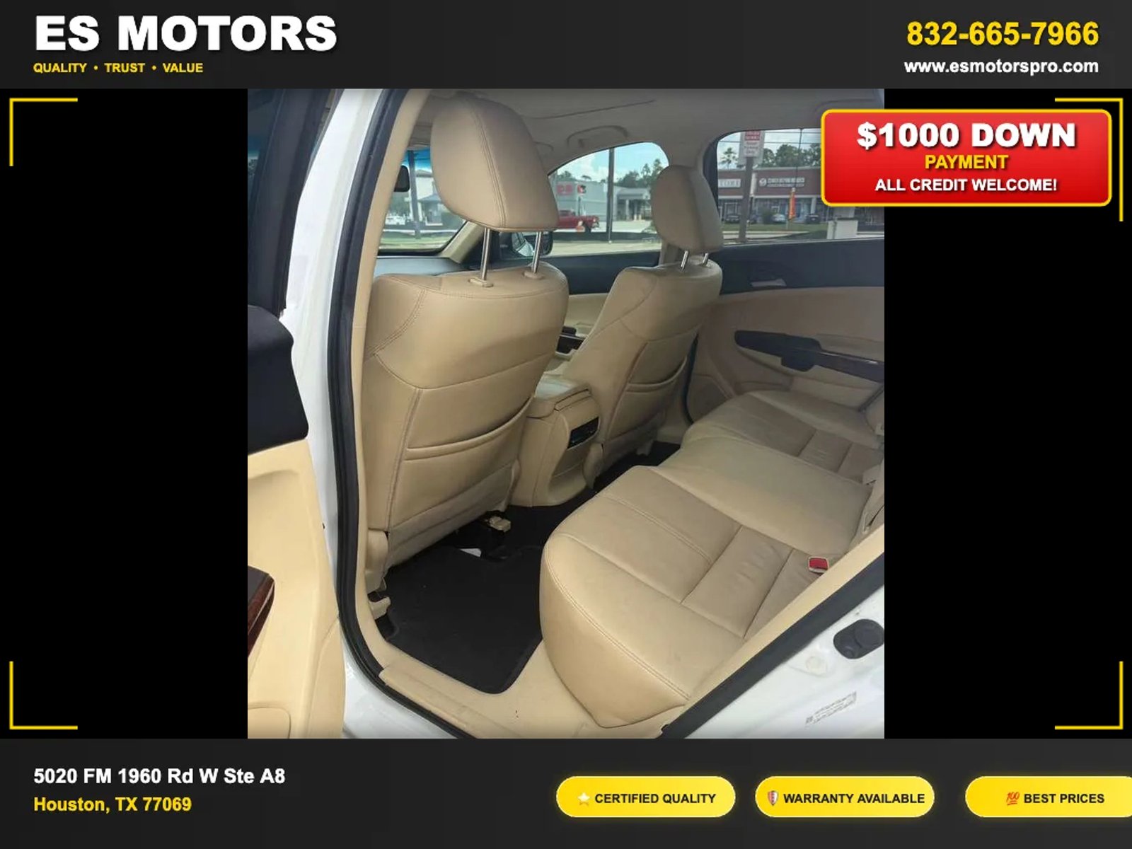 2012 Honda Crosstour EX-L Sport Utility 4D full