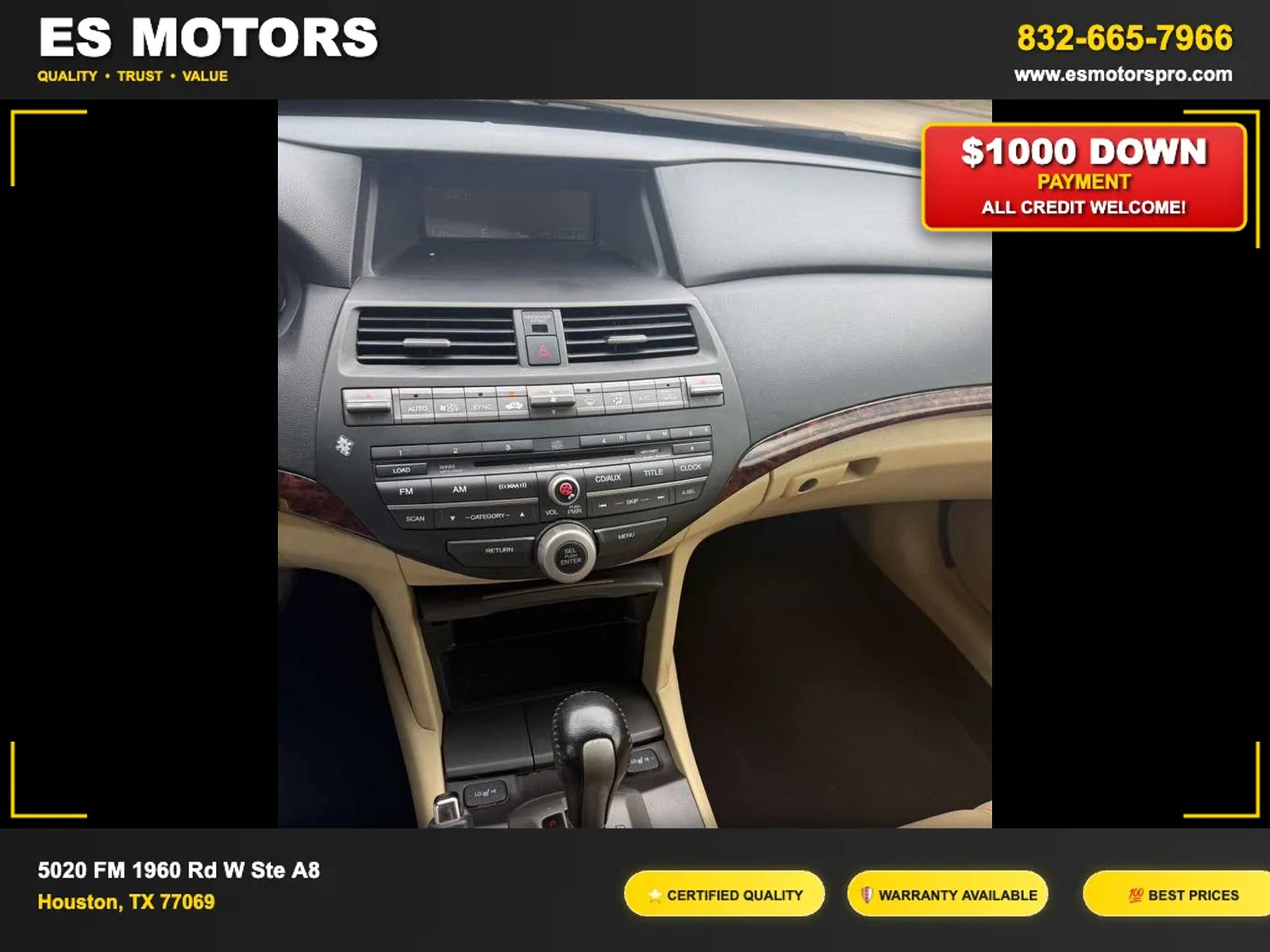 2012 Honda Crosstour EX-L Sport Utility 4D full