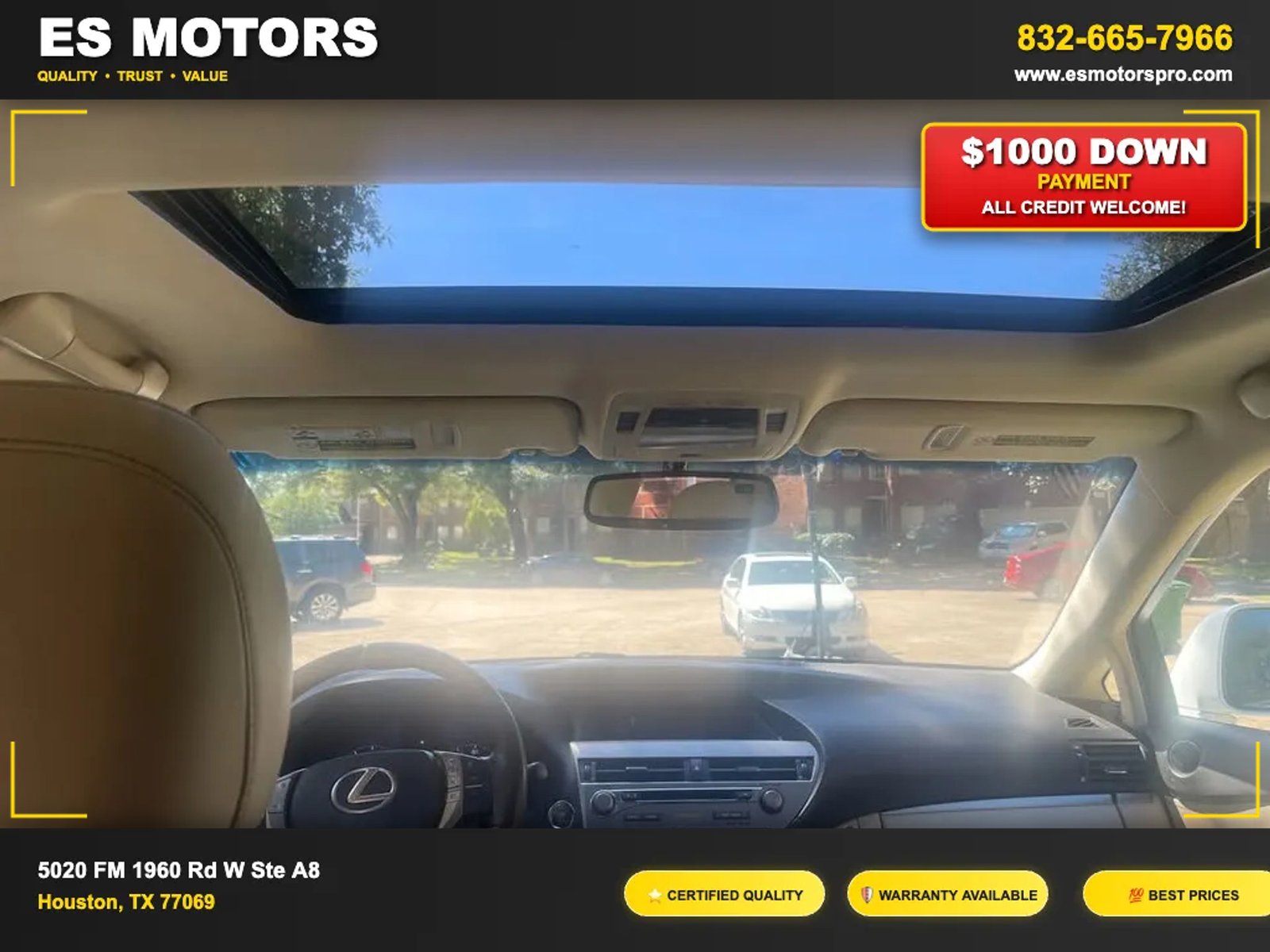 
2013 Lexus RX RX 350 Sport Utility 4D full									