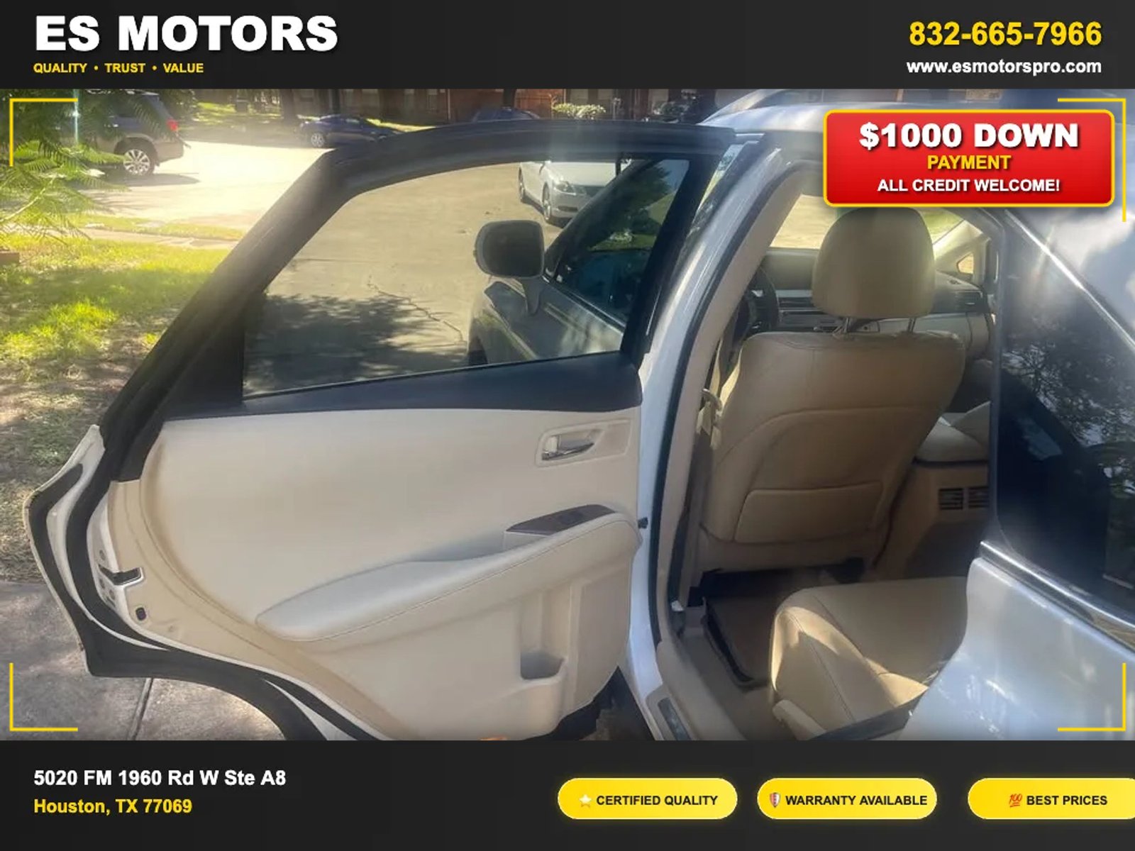 
2013 Lexus RX RX 350 Sport Utility 4D full									