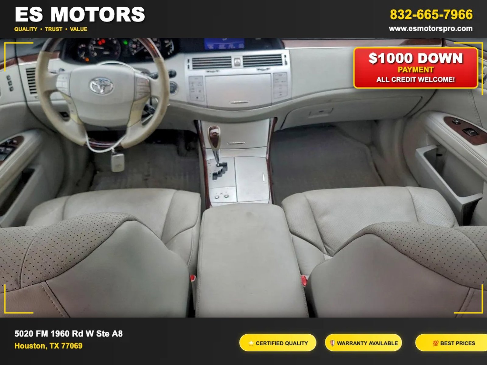 
2008 Toyota Avalon XL Sedan 4D full									