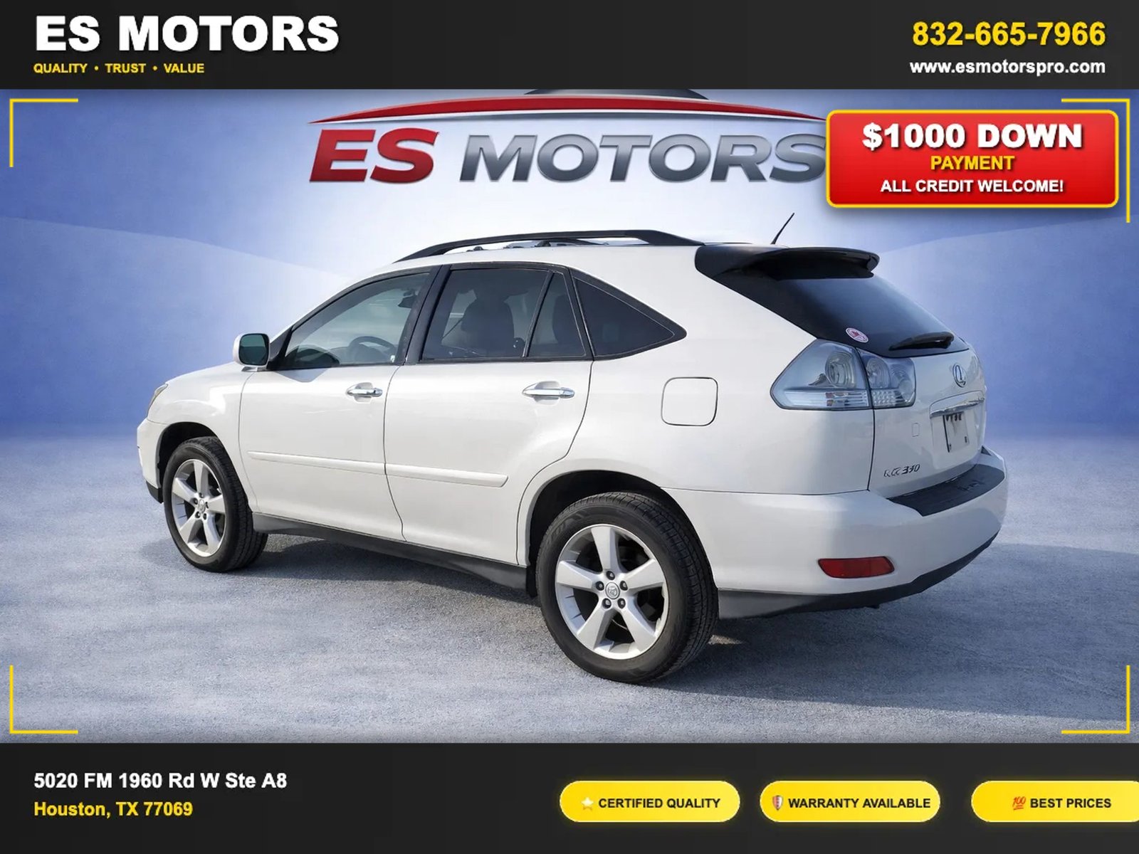 2008 Lexus RX RX 350 Sport Utility 4D