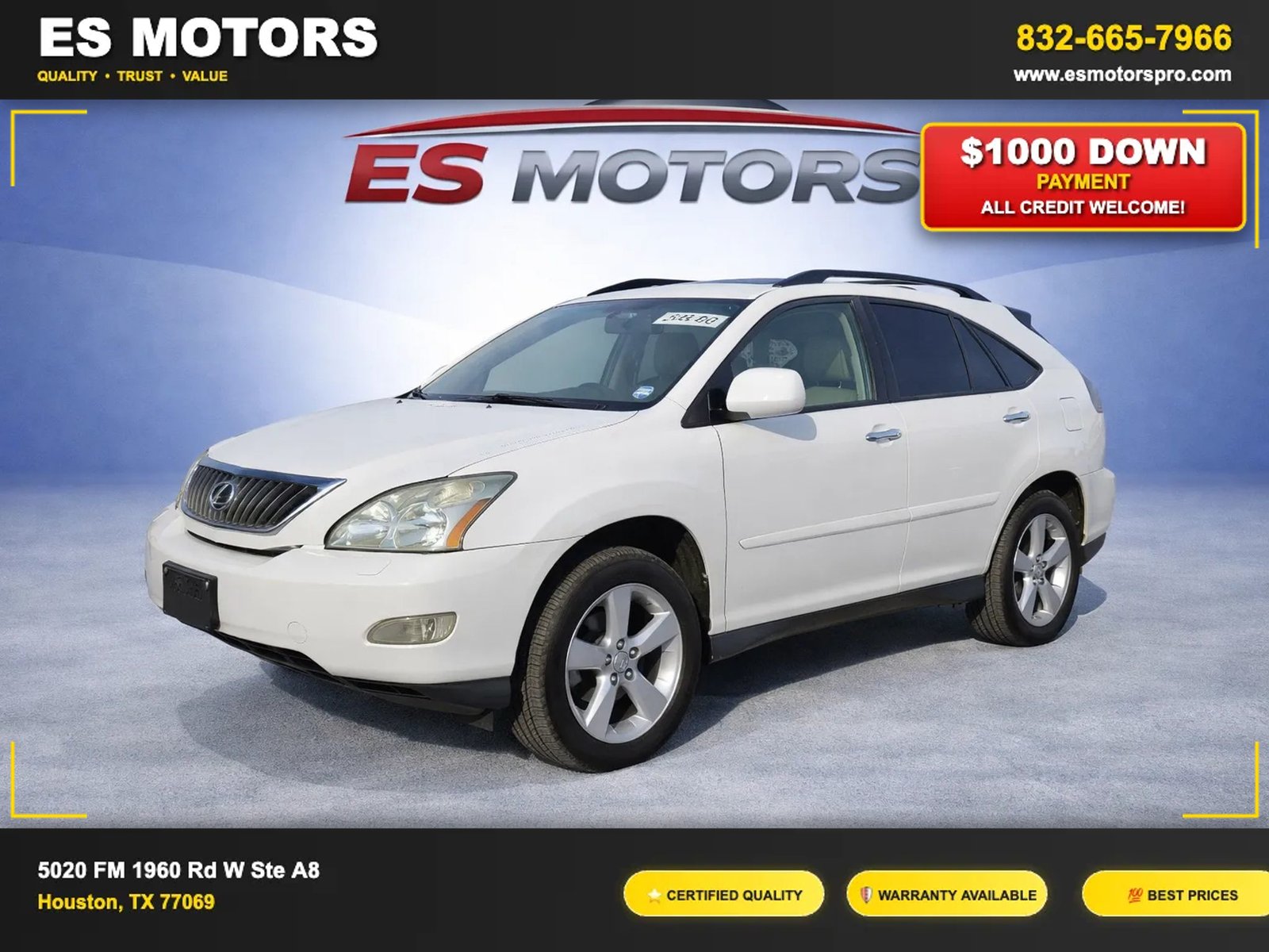 2008 Lexus RX Base's photo