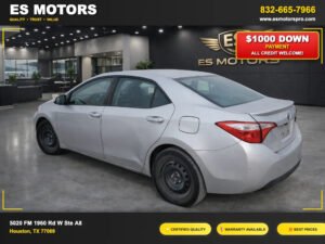 2014 Toyota Corolla S Sedan 4D