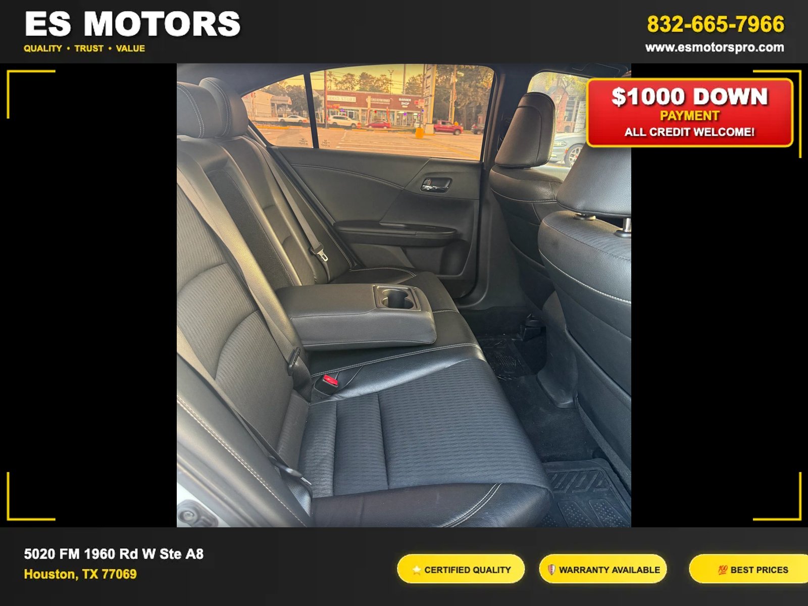 
2017 Honda Accord Sport Sedan 4D full									