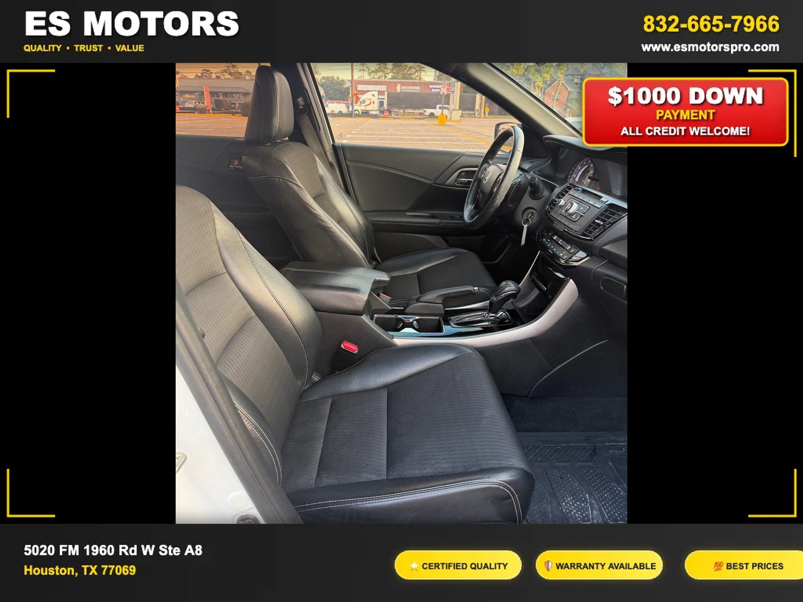 
2017 Honda Accord Sport Sedan 4D full									