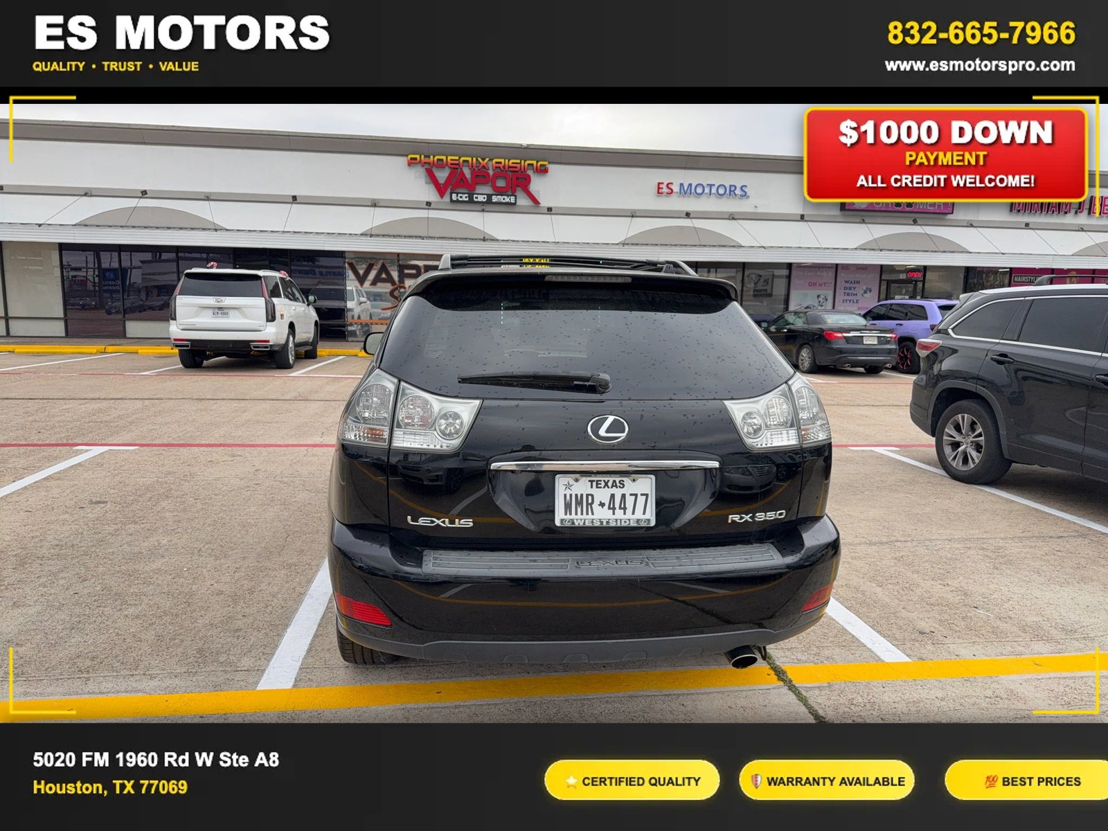 2007 Lexus RX RX 350 Sport Utility 4D