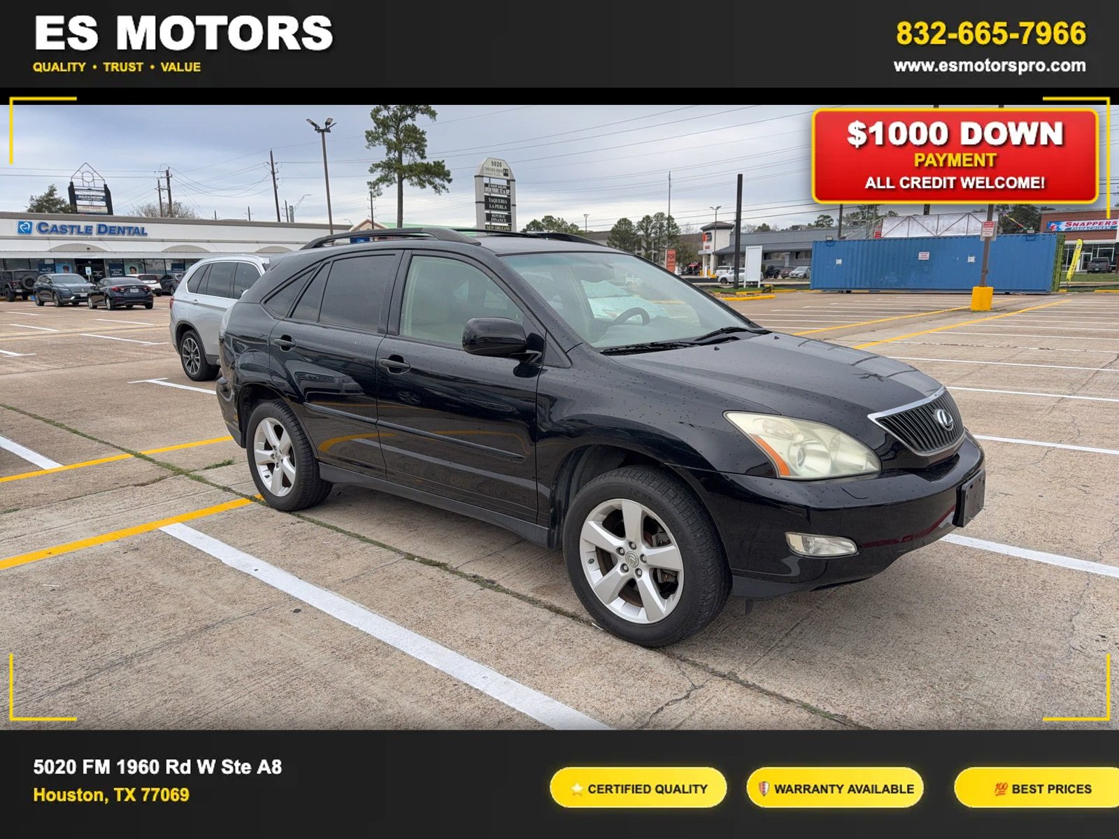 
2007 Lexus RX RX 350 Sport Utility 4D full									