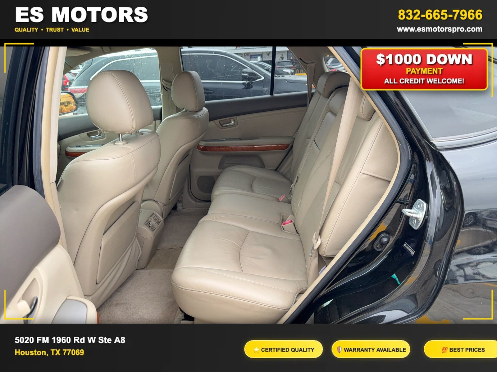 
2007 Lexus RX RX 350 Sport Utility 4D full									