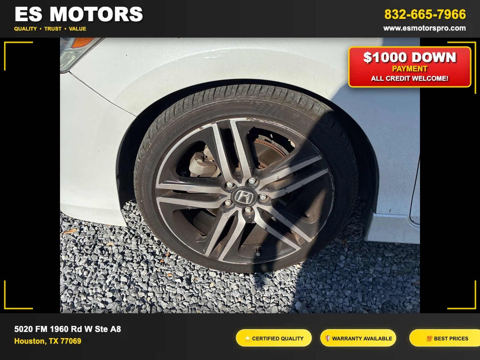 
2017 Honda Accord Sport Sedan 4D full									