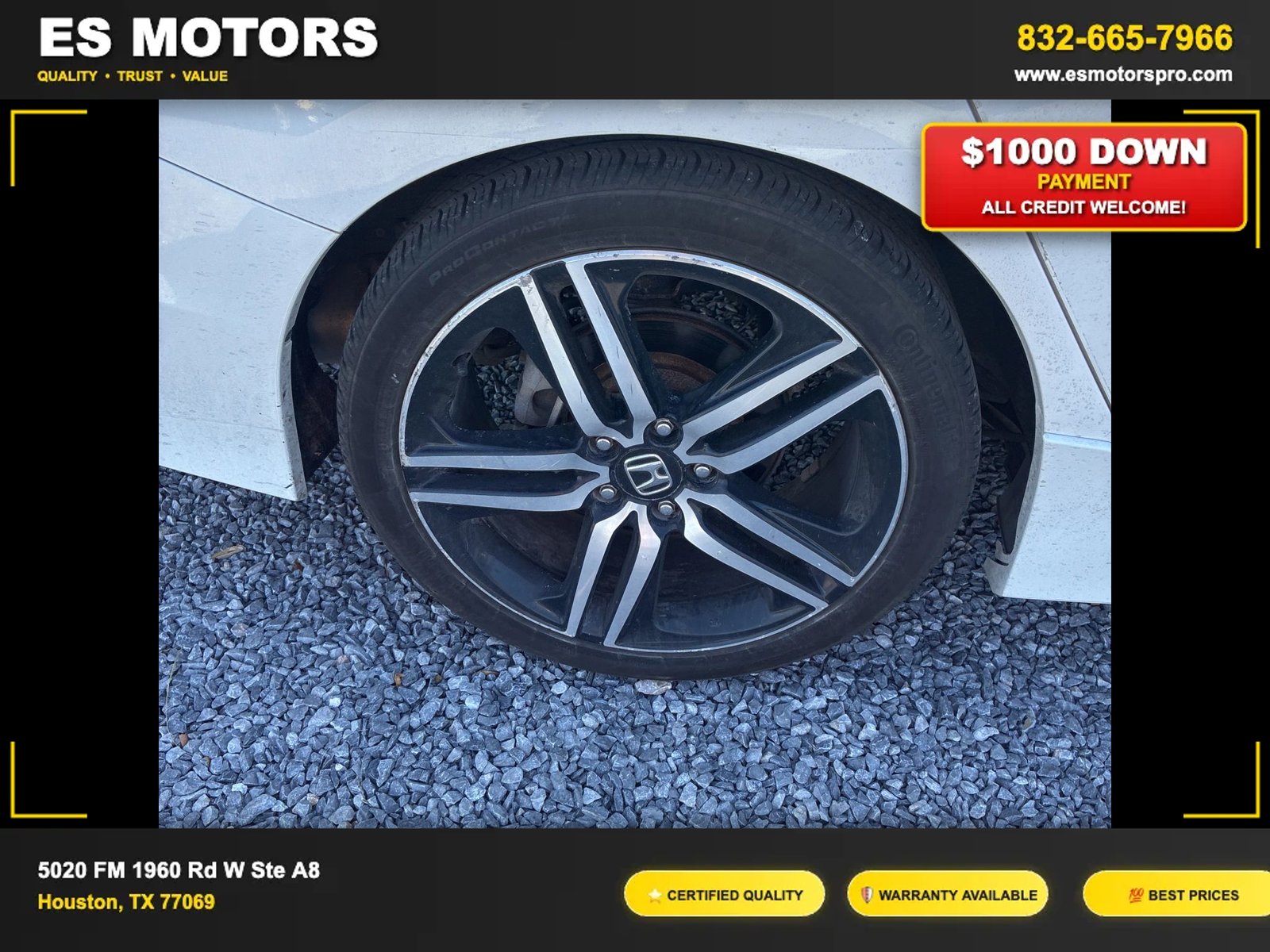 
2017 Honda Accord Sport Sedan 4D full									